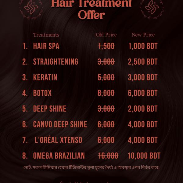 Hair Treatment Offer